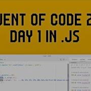 AOC 2021 Day 1 In Js
