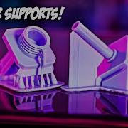 Continuous Supports Technical Resin 3D Prints