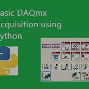 Basic DAQmx AI Acquistion Using Python