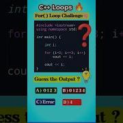 C For Loop CODE Challenge 11 Guess The Output Cpp Loops Programming Coding Cs Learncpp