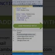 SQL Trick Mask Your Data Sqltips