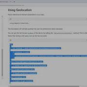 Xamarin Essentials Geolocation