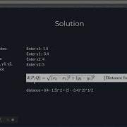 Intro To Java Chapter 02 Exercise 15 Geometry Distance Of Two Points
