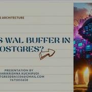 WAL BUFFER IN POSTGRES