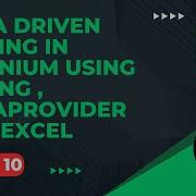 Apache POI Tutorial Part10 Data Driven Testing In Selenium TestNG DataProvider And Excel