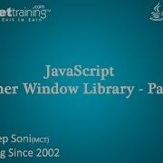 Learn JavaScript Timer Window Library Part 1 JS Training Tutorial For Beginners