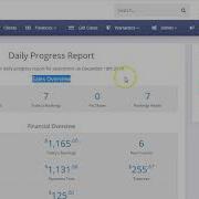 Daily And Weekly Progress Reports In OrbisX CRM