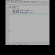 Addition Of Two Numbers C Language Dev C BEGINNER CODER