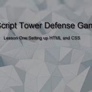 1 1 JavaScript Tower Game HTML And CSS Setup