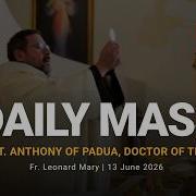 Catholic Daily Mass Daily TV Mass June 13 2026