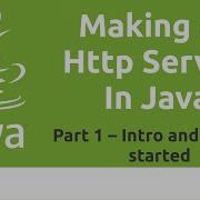 Make A Simple HTTP Server In Java Java Tutorial Part 1 Setup And Overview