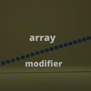 Blender Array Modifier