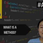 Chapter 11 Javascript Tutorial What Is A Method