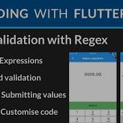 Flutter Input Validation With RegExp