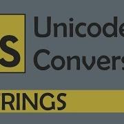 Unicode Conversions In Javascript