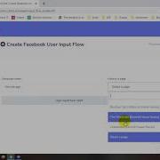 How To Use The User Input Flow And Conditions In Visual Flow Builder
