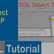 29 Select Top Statement In SQL SQL Tutorial