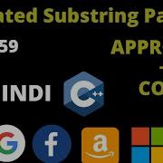 Repeated Substring Pattern Leetcode Leetcode 459 Leetcode September Challenge Hindi
