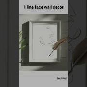 1 Line Face Wall Art Using Turtle Python Shorts Creative Satisfyingart
