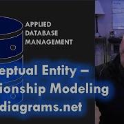 Conceptual Data Modeling With Diagrams Net