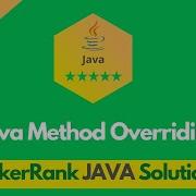 HackerRank Java Method Overriding Problem Solution In Java Java Solutions Programmingoneonone