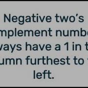 A Level Comp Sci Two S Complement