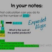 6 2 Connecting The Standard And Expanded Algorithm