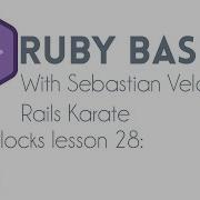Ruby Basics Ruby Blocks Yield