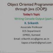 13 Writing Console Output Part 2