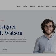 Personal Portfolio Website Template HTML Template Using Html Css Bootstrap And Javascript