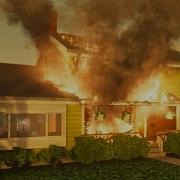 Fireplace Causes MASSIVE House FIRE Teardown