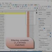 How To Search Filter A Large Text File For Many Millions Of Strings