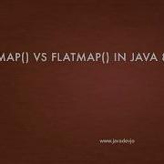 Map Vs Flatmap Java 8