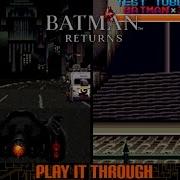 BATMAN RETURNS SNES PLAY IT THROUGH