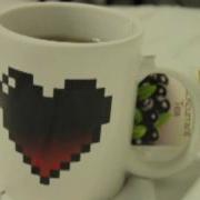 Pixel Heart Morph Mug
