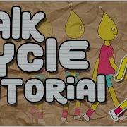 WALK CYCLE TUTORIAL 2D Animation TBH