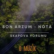 SON ARZUM SKAPOVA YORUMU NOTA AKOR GİTAR TAB O MÜZİK