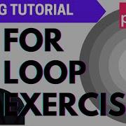 P5 Js Coding Tutorial Multiple Circles W For Loop