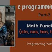 C Programming Bangla Tutorials Math Functions Sin Cos Tan Log Exp Part 2