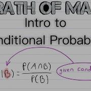 Intro To Conditional Probability Probability Theory