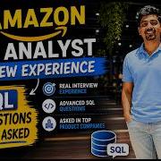 My Amazon Data Analyst Interview Experience 5 SQL Questions With Answers Sqlinterviewquestions