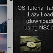 IOS Tutorial TableView Lazy Loading Lazy Downloading Using NSCache In Swift 3