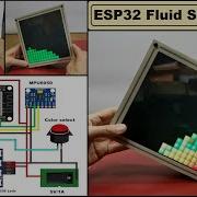 ESP32 Fluid Simulation On 16x16 Led Matrix