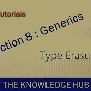 JAVA 8 12 TYPE ERASURE GENERICS JAVA TUTORIOLS