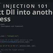 Malware 101 Injection Basics Dll Injection