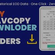 Bhavcopy Downloader Free Tool For Traders Nifty Nifty50 Optionstrading Tradingtips Trading