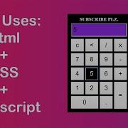 How To Create A Calculator Using Javascript Pure JS Tutorials Web Tutorials