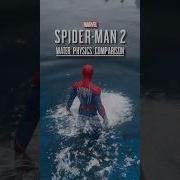 SM1 Vs SM2 Water Physics Spidermanps4 Brandnewday Insomniacgames Unkewell