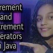 Java Basics Increment Decrement Operators