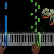 Gravity Falls Opening Theme Piano Tutorial